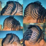 plain lines hairstyles